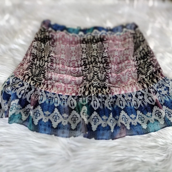 Ramy Brook Estee Skirt 100% Silk NWOT - Picture 3 of 8